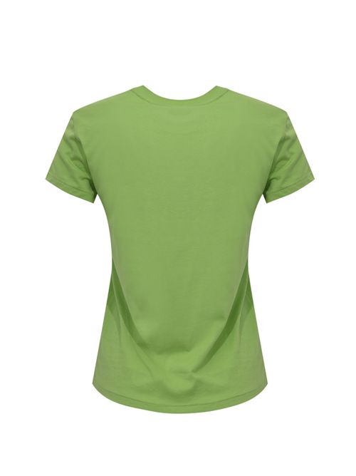 T-shirt in cotone con logo Green POLO RALPH LAUREN | 211B14605003